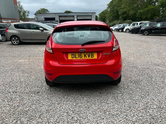 Ford Fiesta 1.25 Zetec Hatchback Euro 6 82 DL16KVB Red #6