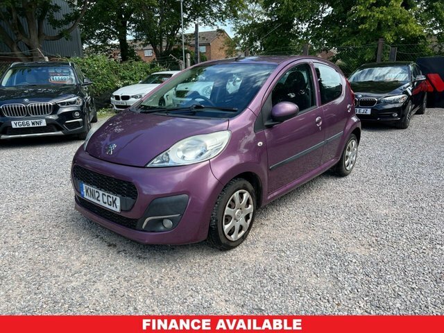 Peugeot 107 1.0 12V Active Hatchback Euro 5 Purple #3