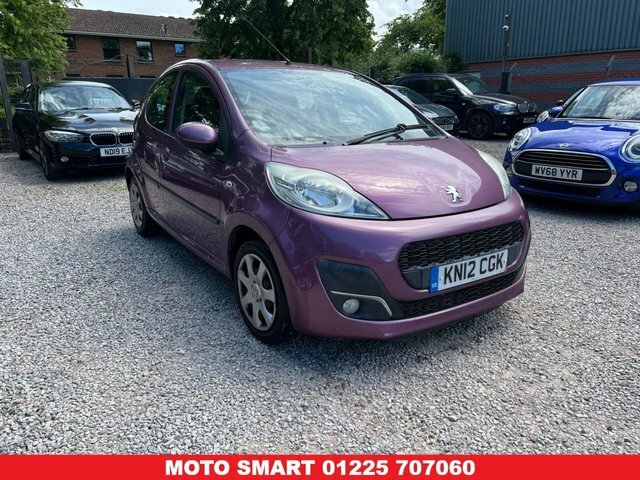 Peugeot 107 1.0 12V Active Hatchback Euro 5 Purple