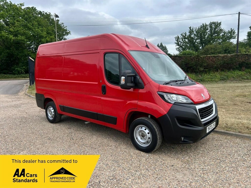 Peugeot Boxer 2.2 L 2.2 Bluehdi 335 Asphalt L2 H2 Euro 6 Ss 5 Red