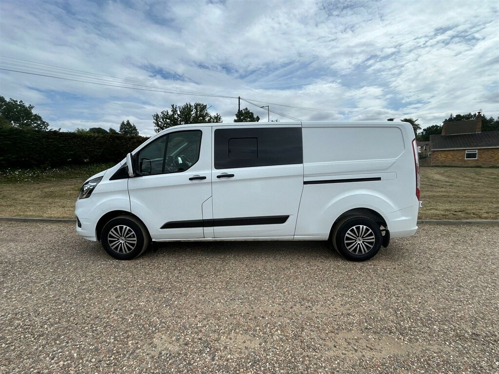 Ford Transit Custom 2.0 L 2.0 300 Ecoblue Trend L2 H1 Euro 6 HK22WEO White #2