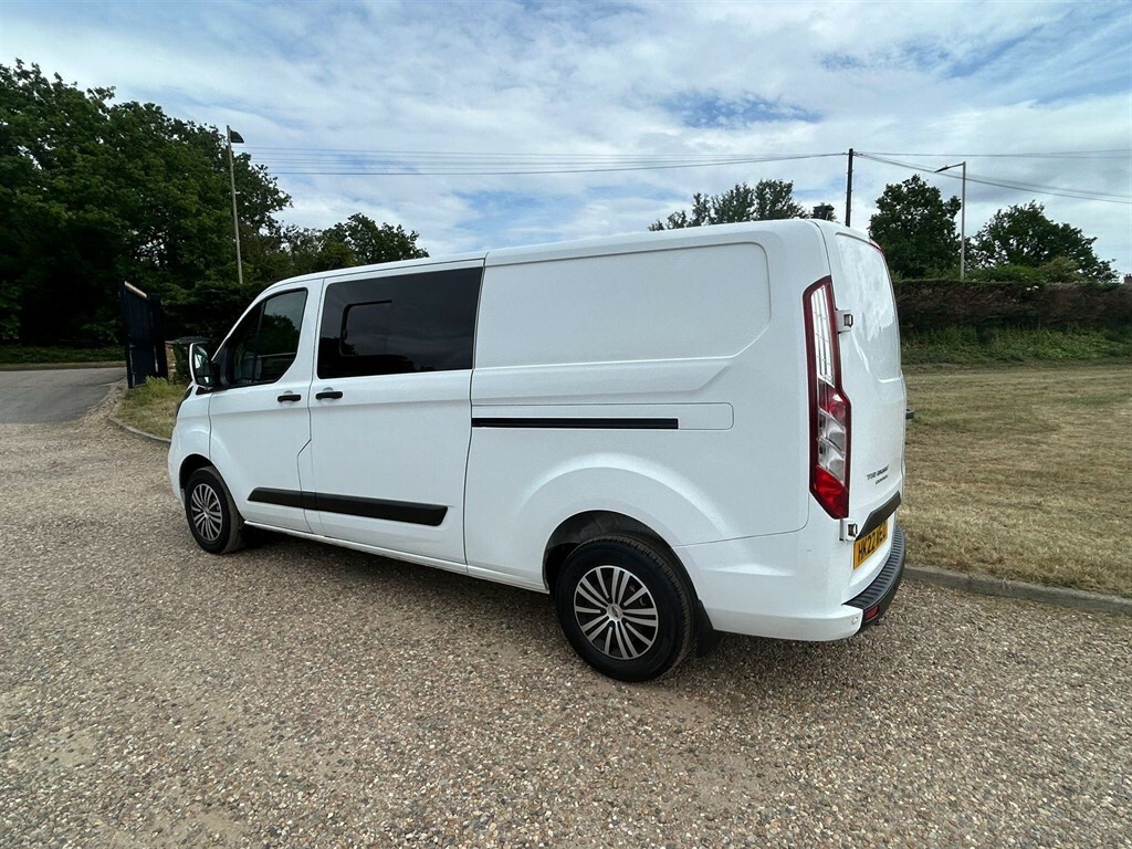 Ford Transit Custom 2.0 L 2.0 300 Ecoblue Trend L2 H1 Euro 6 HK22WEO White #4