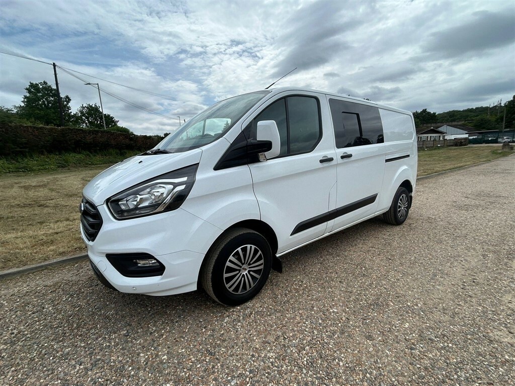 Ford Transit Custom 2.0 L 2.0 300 Ecoblue Trend L2 H1 Euro 6 HK22WEO White #3