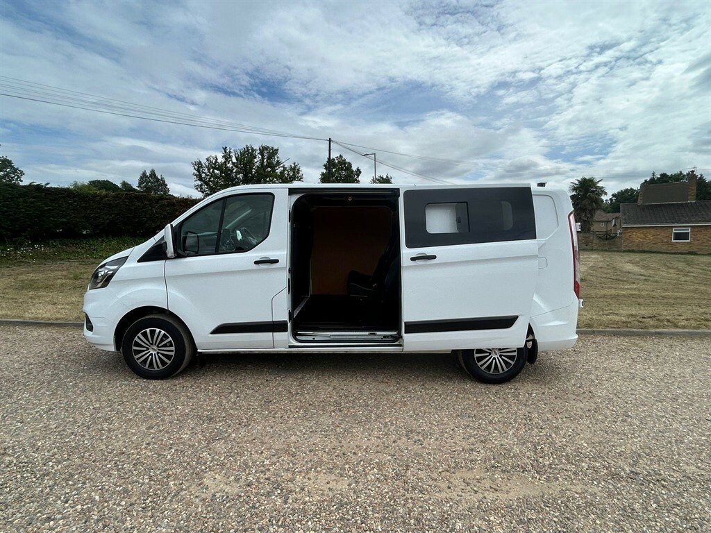 Ford Transit Custom 2.0 L 2.0 300 Ecoblue Trend L2 H1 Euro 6 HK22WEO White #5