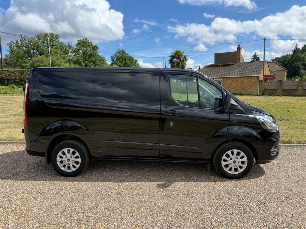 Ford Transit Custom 2.0 L 2.0 280 Ecoblue Limited L1 H1 Euro 6 Ss 5 HW70UVN Black #2