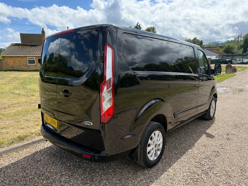 Ford Transit Custom 2.0 L 2.0 280 Ecoblue Limited L1 H1 Euro 6 Ss 5 HW70UVN Black #5
