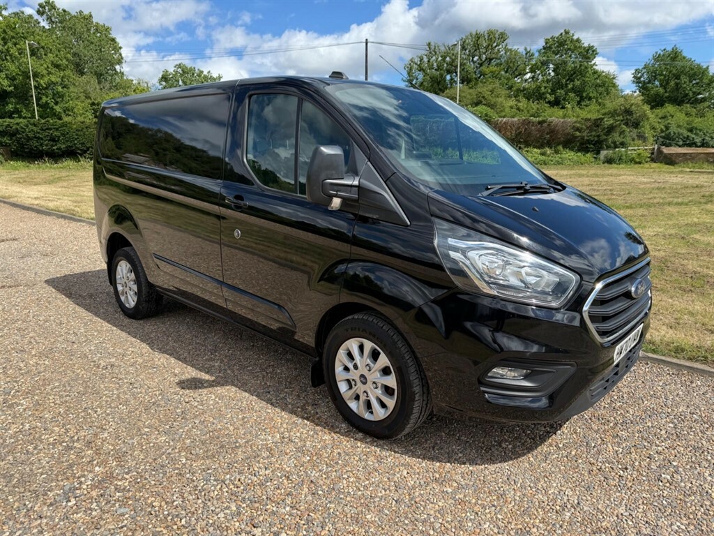 Ford Transit Custom 2.0 L 2.0 280 Ecoblue Limited L1 H1 Euro 6 Ss 5 HW70UVN Black #3