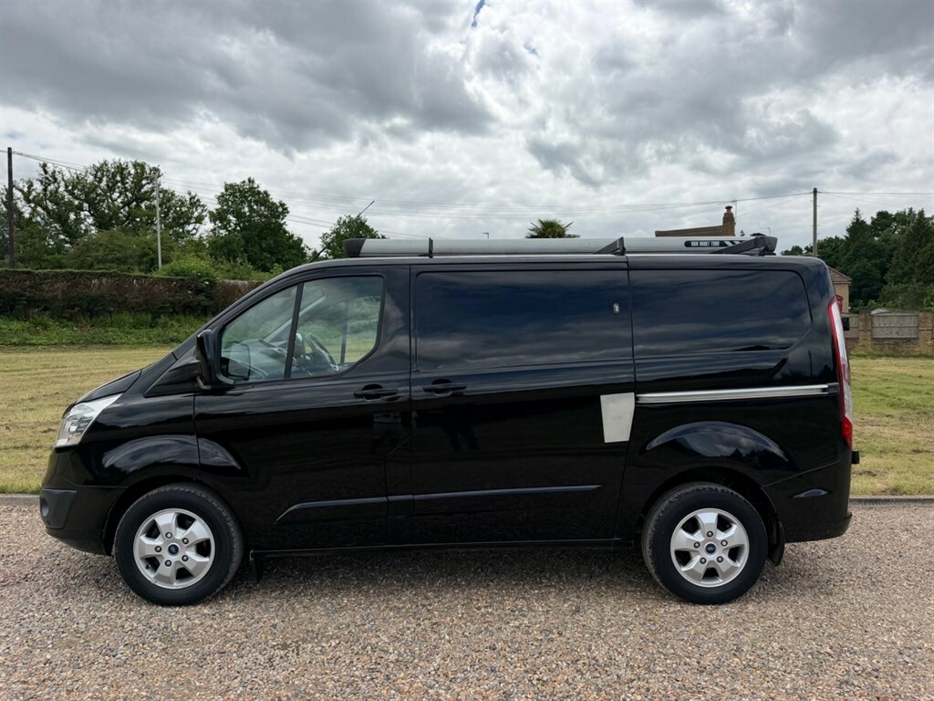 Ford Transit Custom 2.0 L 2.0 Tdci 270 Limited L1 H1 Black #4