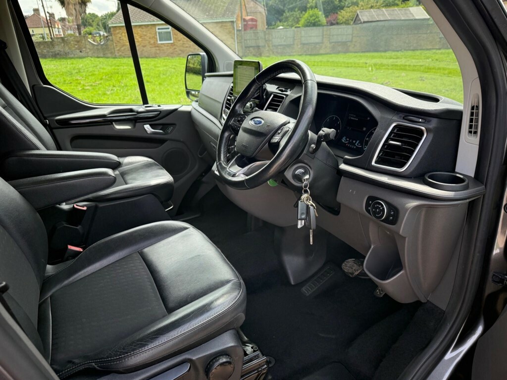 Ford Transit Custom 2.0 350 L3 H3 Pv 130 Bhp Euro 6 One Owner And D White #32