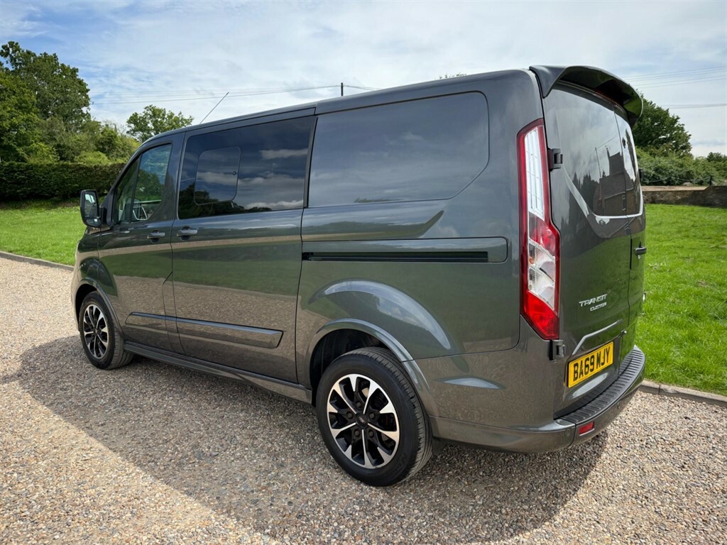 Ford Transit Custom 2.0 350 L3 H3 Pv 130 Bhp Euro 6 One Owner And D White #7