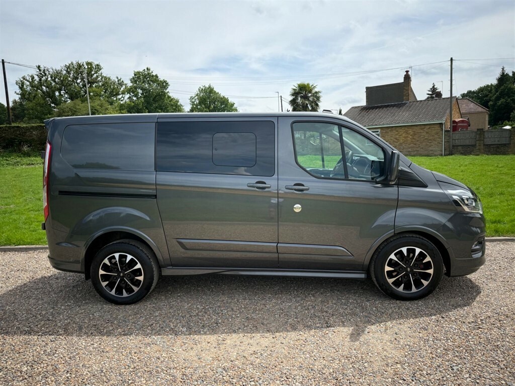 Ford Transit Custom 2.0 350 L3 H3 Pv 130 Bhp Euro 6 One Owner And D White #8
