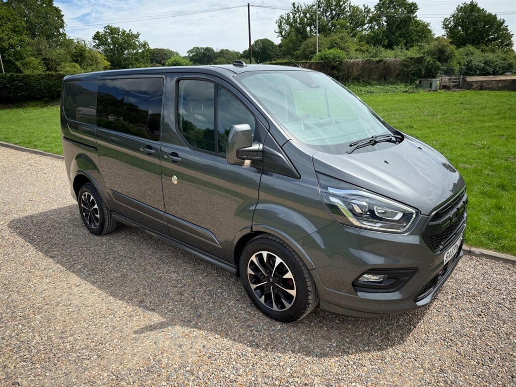 Ford Transit Custom 2.0 L 2.0 320 Ecoblue Sport Crew Van L1 H1 Eu Grey #6