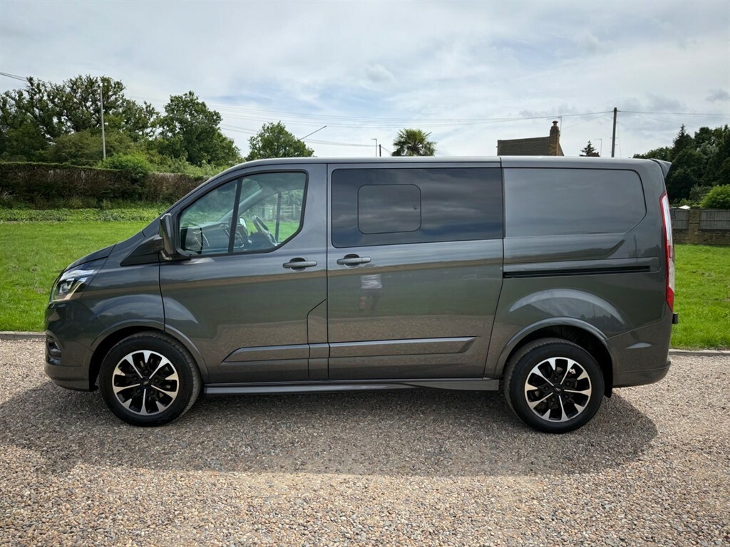 Ford Transit Custom 2.0 L 2.0 320 Ecoblue Sport Crew Van L1 H1 Eu Grey #4