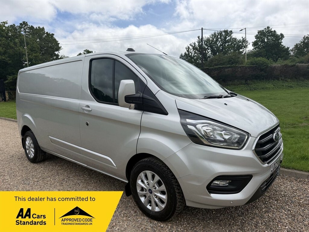 Ford Transit Custom 2.0 L 2.0 300 Ecoblue Limited L2 H1 Euro 6 Ss 5 Silver