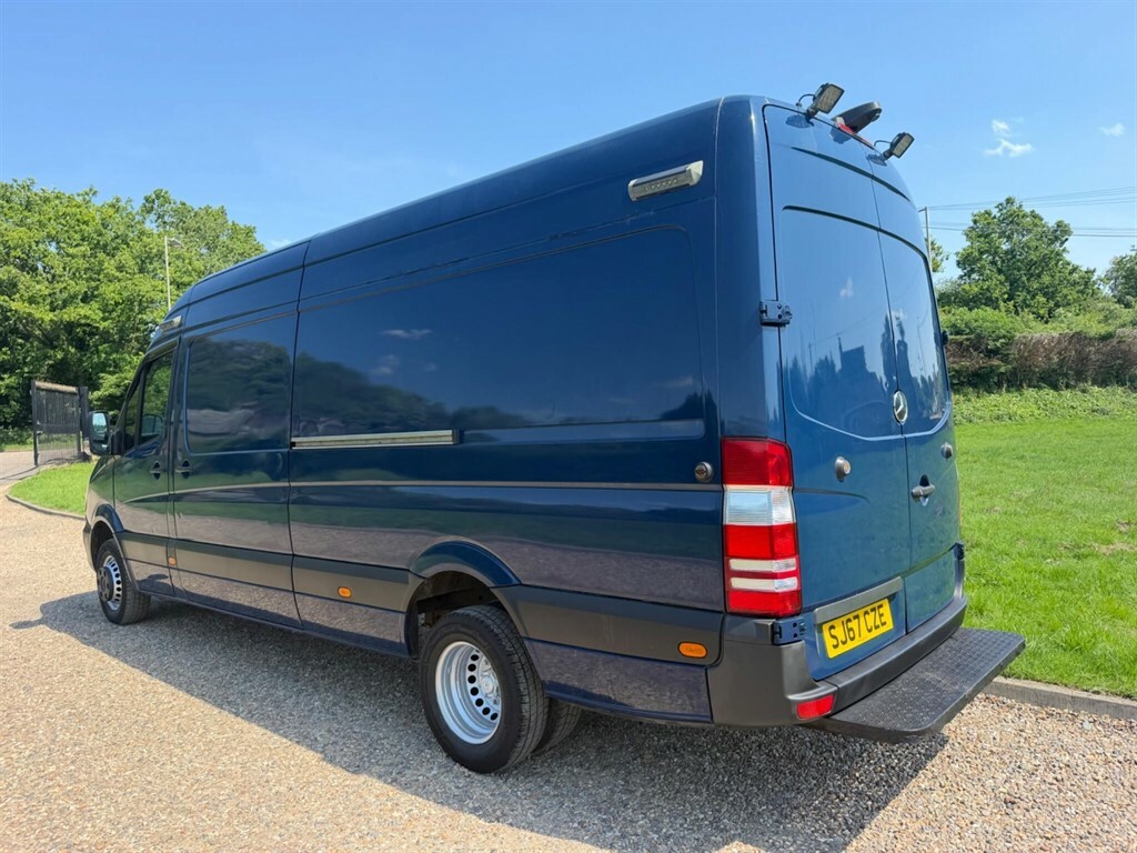 Mercedes-Benz Sprinter 2.1 L 2.1 516 Cdi Blueefficiency Panel Van Die Blue #3