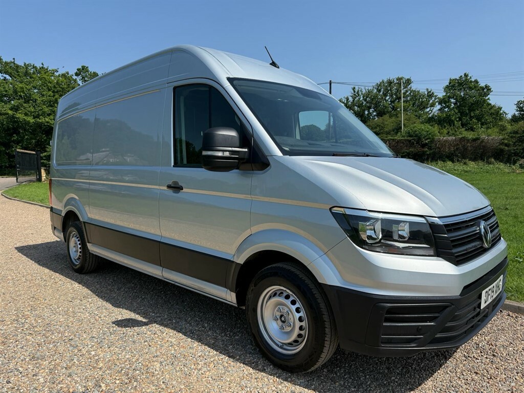 Volkswagen Crafter  White #8