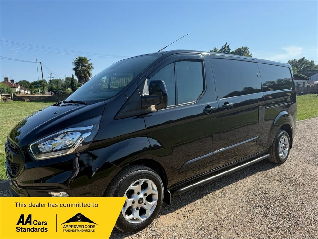 Ford Transit Custom 2.0 L 2.0 300 Ecoblue Limited L2 H1 Euro 6 Ss 5 Black
