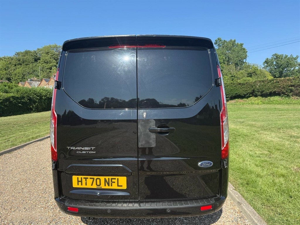 Ford Transit Custom 2.0 L 2.0 300 Ecoblue Limited L2 H1 Euro 6 Ss 5 Black #4