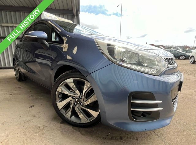 Kia RIO 1.4 Crdi Ecodynamics 3 Hatchback Blue #2