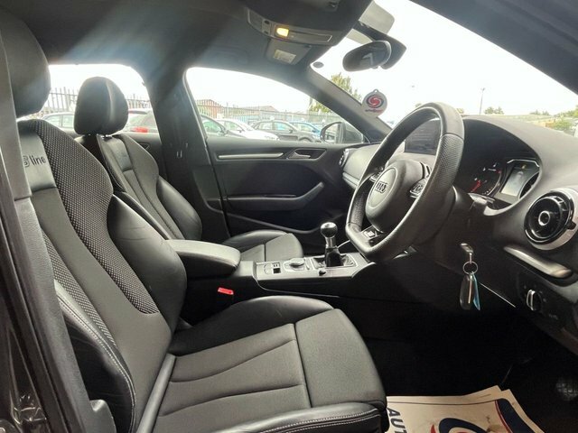 Audi A3 1.6 Tdi S Line Sportback Euro 6 YF64UVW Grey #4