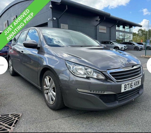 Peugeot 308 SW 1.6 Bluehdi Active Estate Eat Euro 6 S Grey