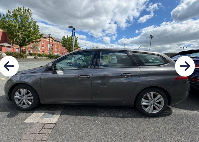Peugeot 308 SW 1.6 Bluehdi Active Estate Eat Euro 6 S Grey #2