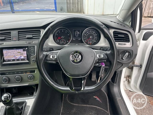 Volkswagen Golf 1.4 Tsi Bluemotion Tech Se Hatchback Ma RK63ERO White #3