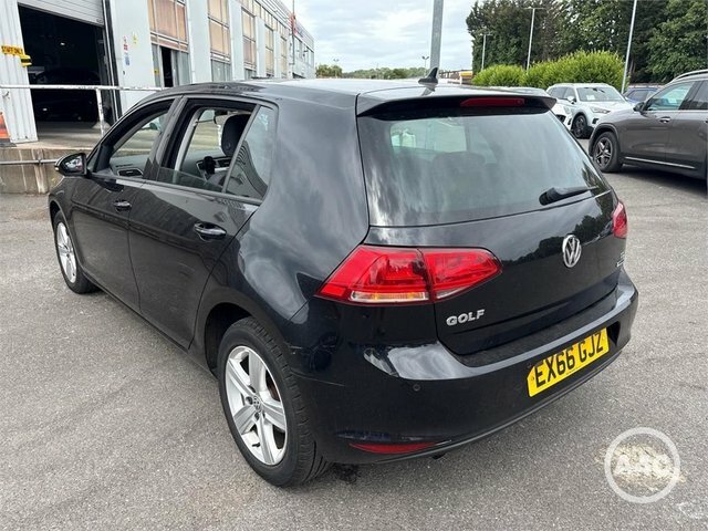Volkswagen Golf 1.6 Tdi Bluemotion Tech Match Edition Hatchback Black #2