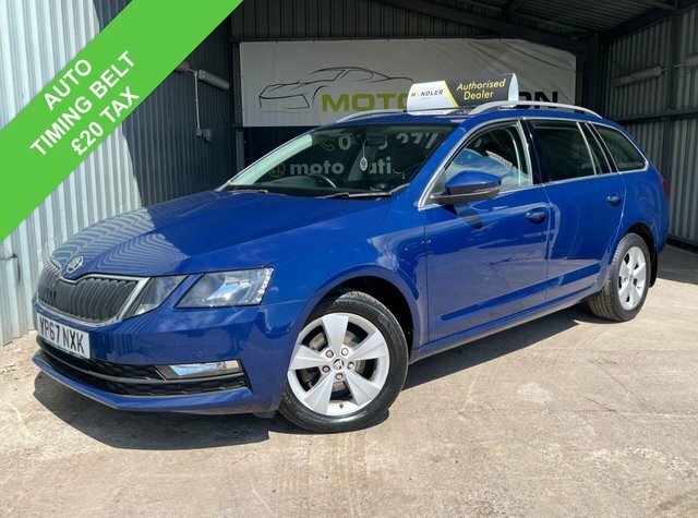 Skoda Octavia 1.6 Tdi Se Technology Estate Dsg Euro 6 Blue