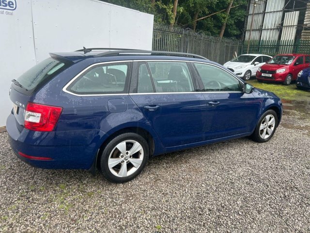 Skoda Octavia 1.6 Tdi Se Technology Estate Dsg Euro 6 Blue #2