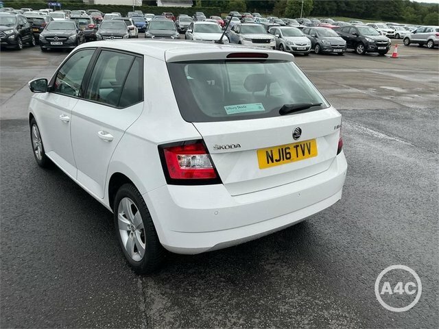 Skoda Fabia 1.0 Se Hatchback Euro 6 S S 7 White #2