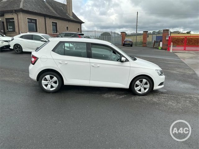 Skoda Fabia 1.0 Se Hatchback Euro 6 S S 7 White #3