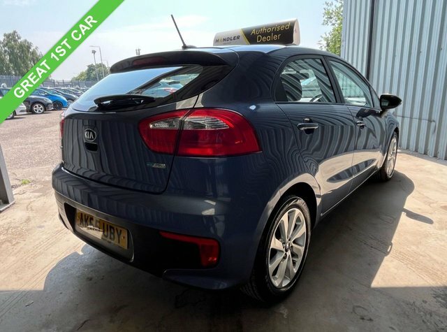 Kia RIO 1.4 Crdi Ecodynamics 2 Hatchback Blue #3