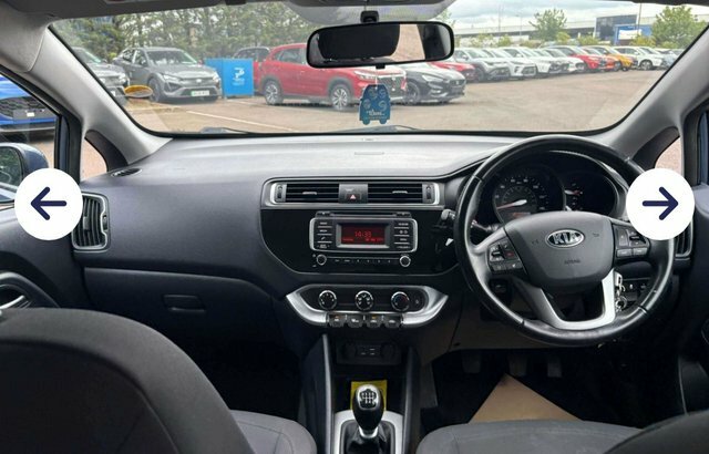 Kia RIO 1.4 Crdi Ecodynamics 2 Hatchback Blue #3