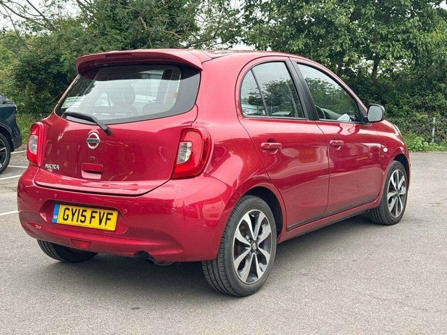 Nissan Micra 1.2 Dig-s Tekna Hatchback Cvt Euro 5 S Red #2
