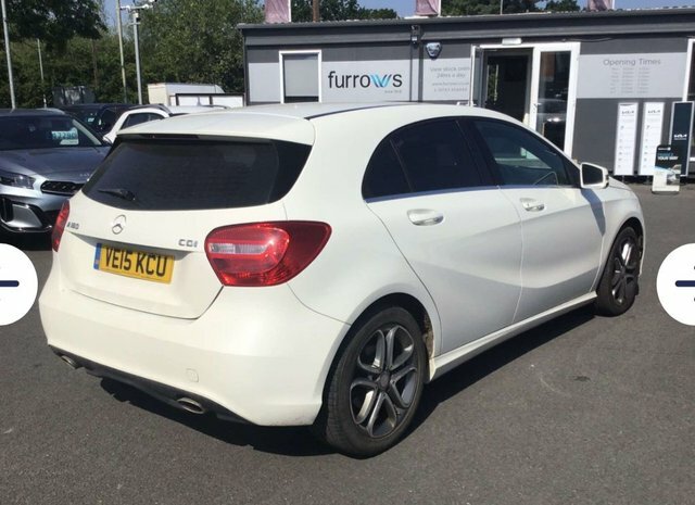 Mercedes-Benz A Class 1.5 A180 Cdi Sport Hatchback Eur White #2