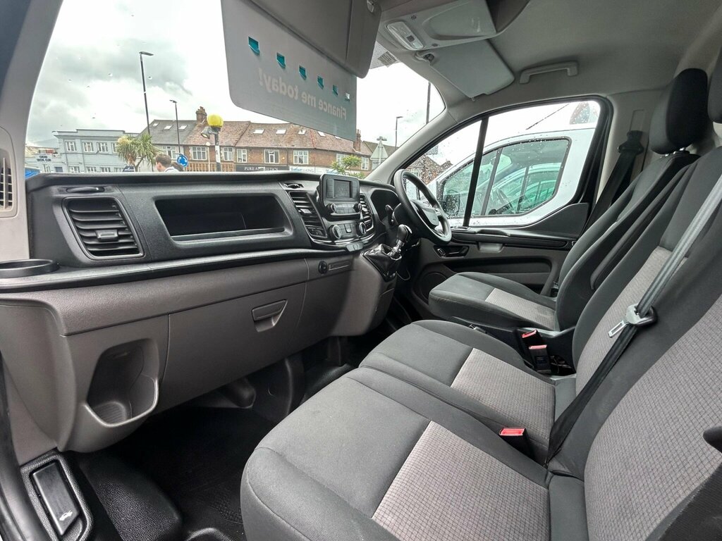 Ford Transit Custom 2.0 300 Ecoblue Leader L2 H1 Euro 6 Ss LD23PGH Black #6