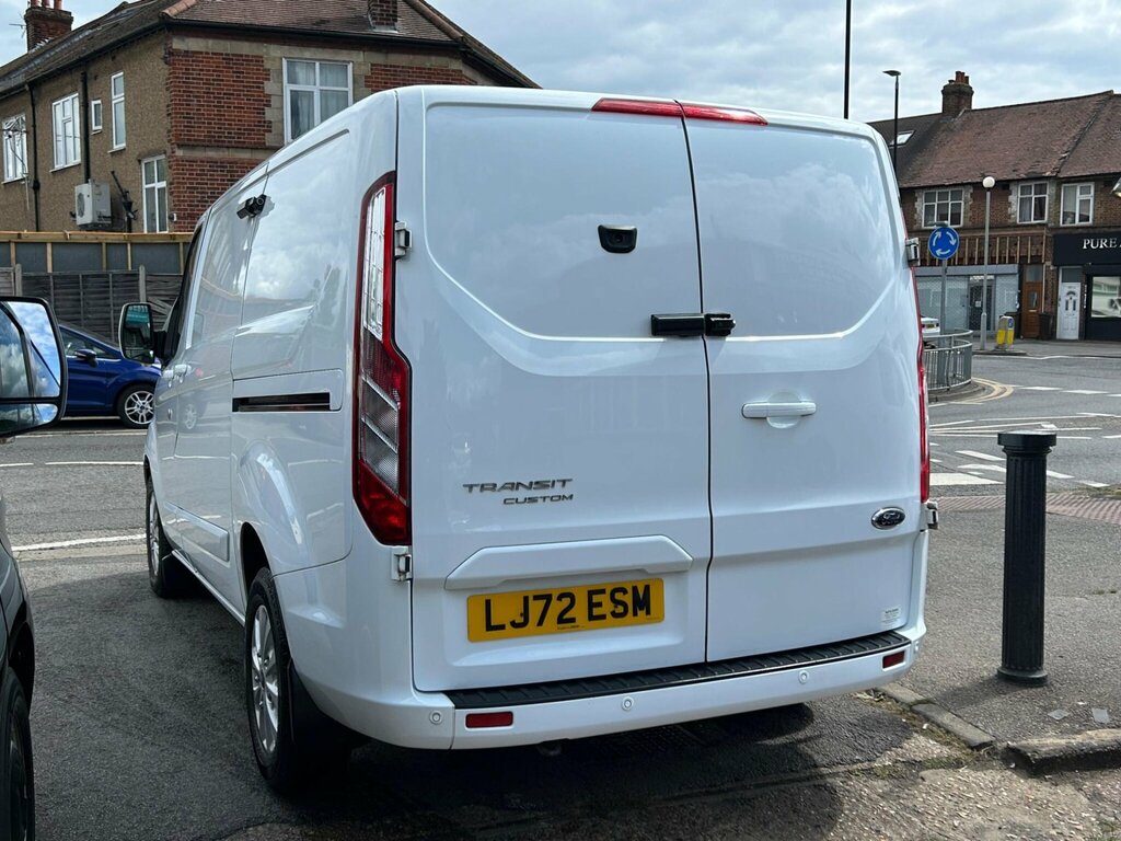Ford Transit Custom 2.0 300 Ecoblue Limited L1 H1 Euro 6 Ss LJ72ESM White #3