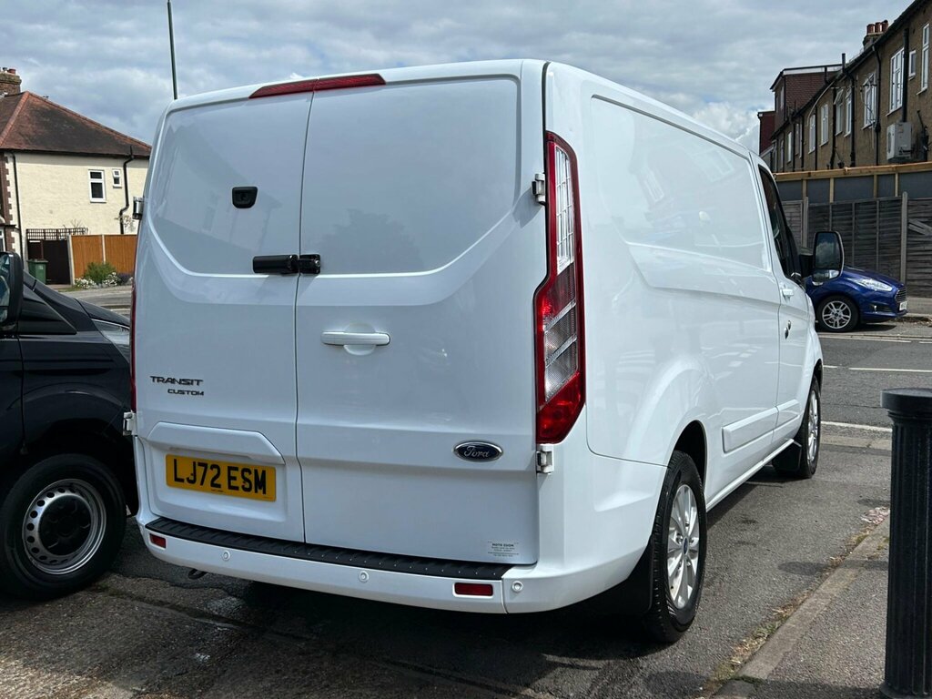 Ford Transit Custom 2.0 300 Ecoblue Limited L1 H1 Euro 6 Ss LJ72ESM White #2