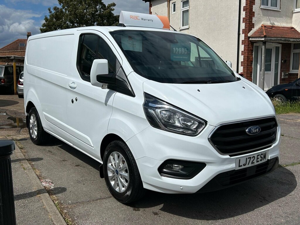 Ford Transit Custom 2.0 300 Ecoblue Limited L1 H1 Euro 6 Ss White