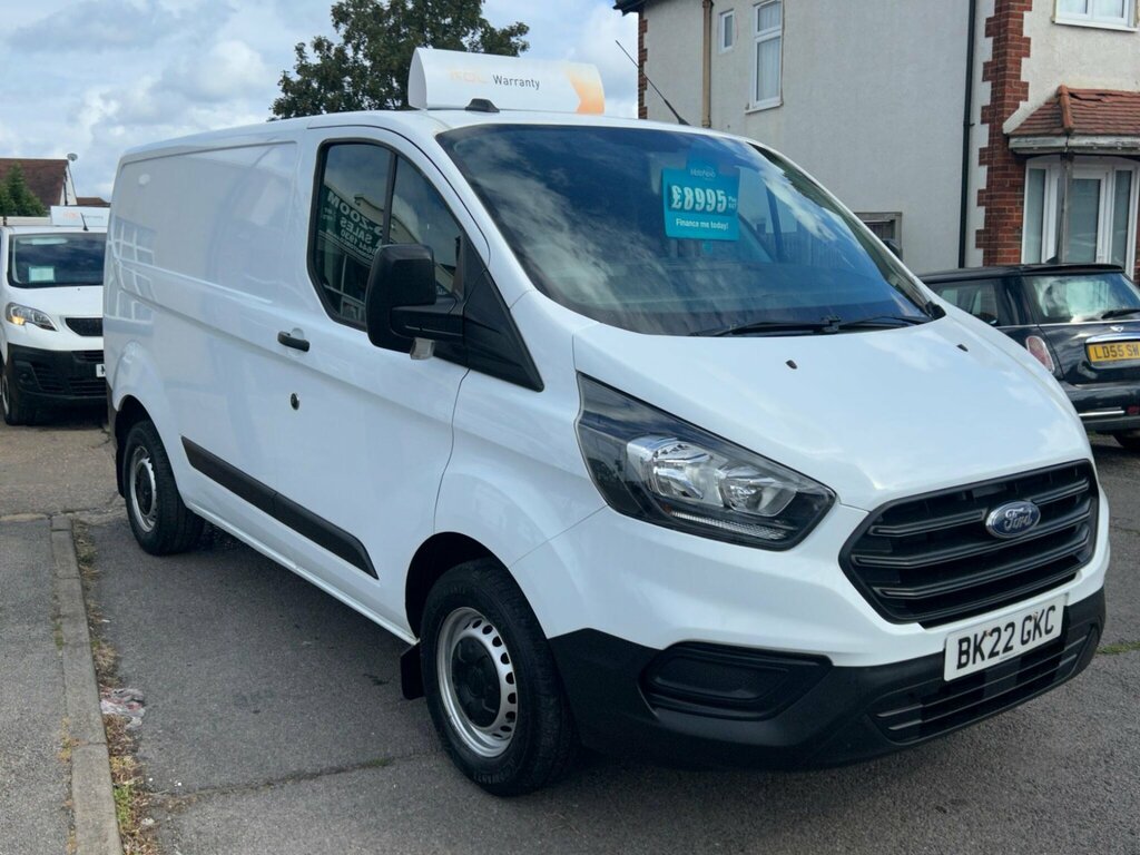 Ford Transit Custom 2.0 300 Ecoblue Leader L1 H1 Euro 6 Ss White