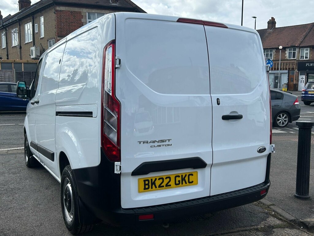 Ford Transit Custom 2.0 300 Ecoblue Leader L1 H1 Euro 6 Ss BK22GKC White #3