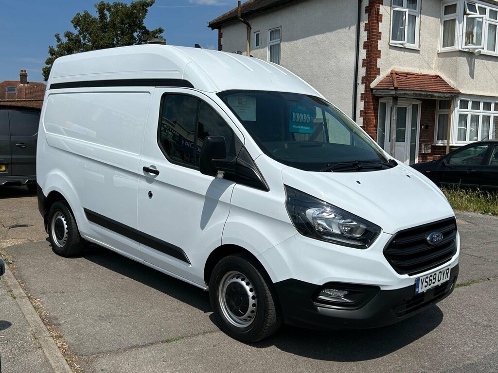 Ford Transit Custom 2.0 300 Ecoblue Leader L1 H2 Euro 6 Ss White