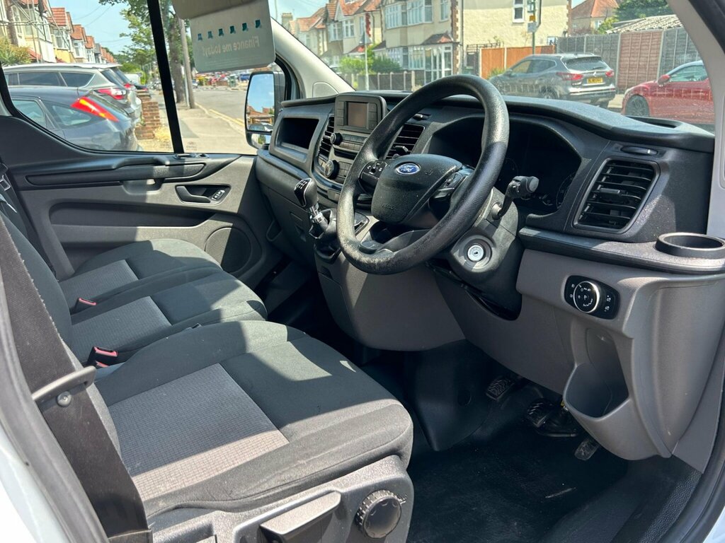 Ford Transit Custom 2.0 300 Ecoblue Leader L1 H2 Euro 6 Ss YS69OYR White #6