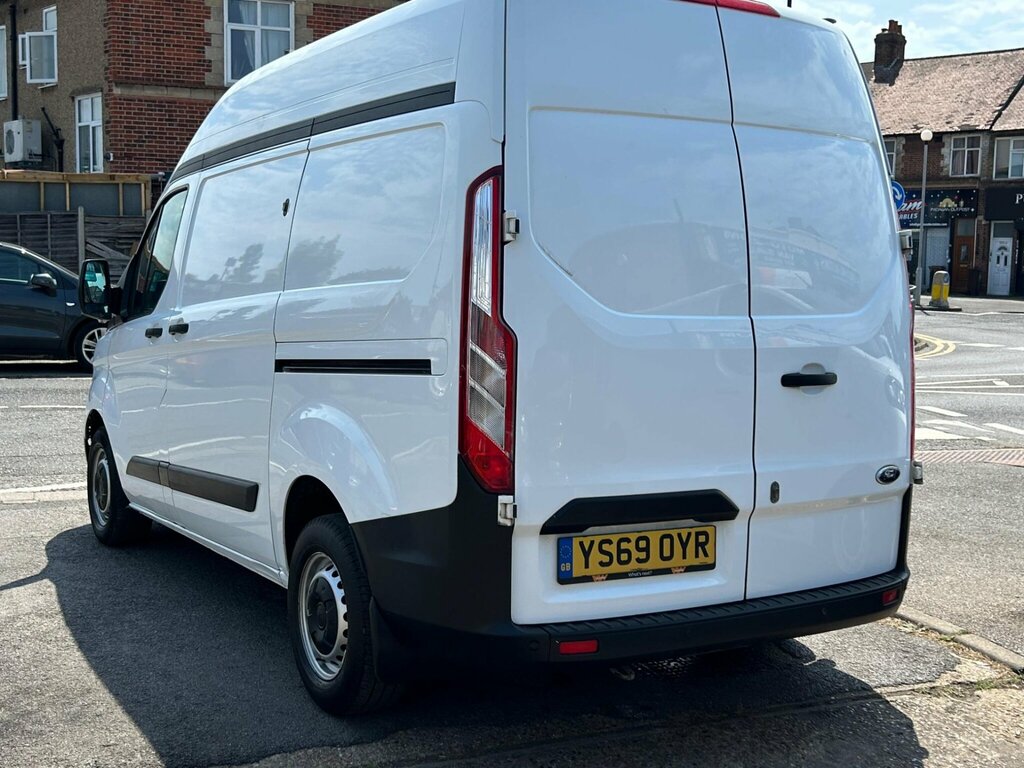 Ford Transit Custom 2.0 300 Ecoblue Leader L1 H2 Euro 6 Ss YS69OYR White #2