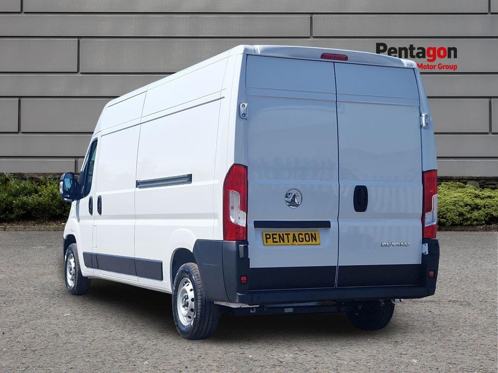 Vauxhall Movano 2.2 Cdti 3500 Biturbo Prime Panel Van M MT26WMF White #2