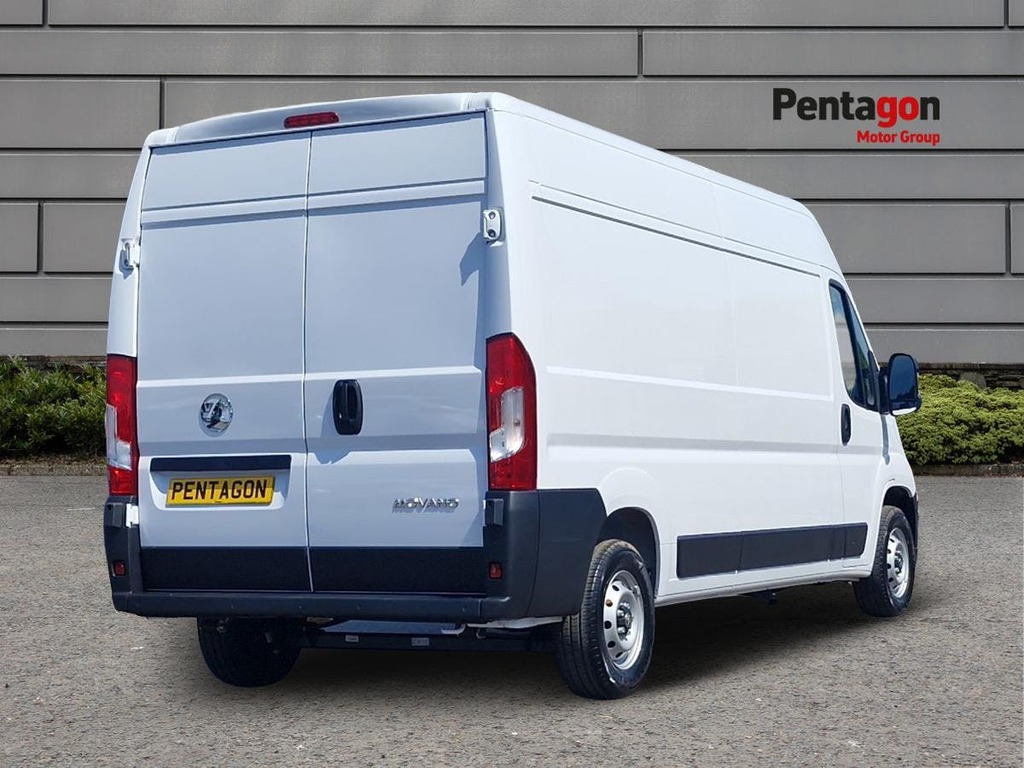 Vauxhall Movano 2.2 Cdti 3500 Biturbo Prime Panel Van M MT26WNB White #4