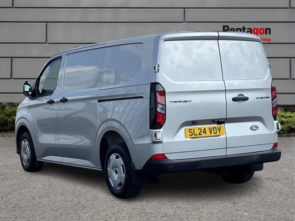 Ford Transit Custom 2.0 300 Ecoblue Trend Panel Van SL24VOY Silver #2