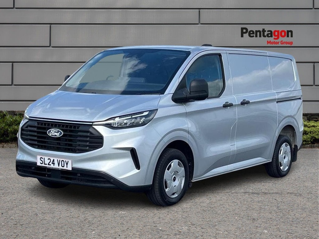 Ford Transit Custom 2.0 300 Ecoblue Trend Panel Van SL24VOY Silver #3