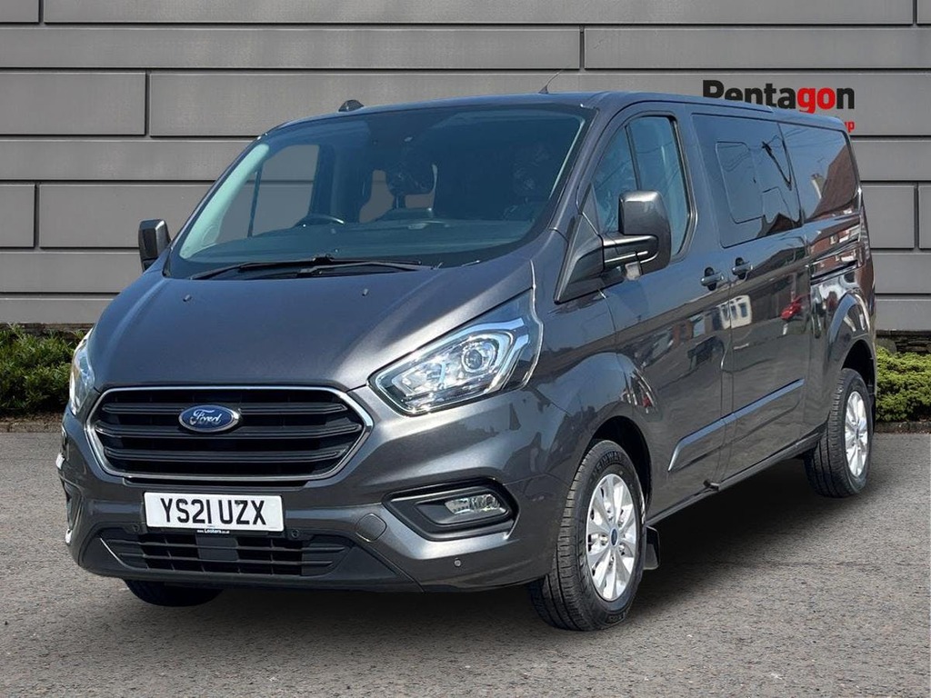 Ford Transit Custom 2.0 320 Ecoblue Limited Crew Van Double Cab Di YS21UZX Grey #3